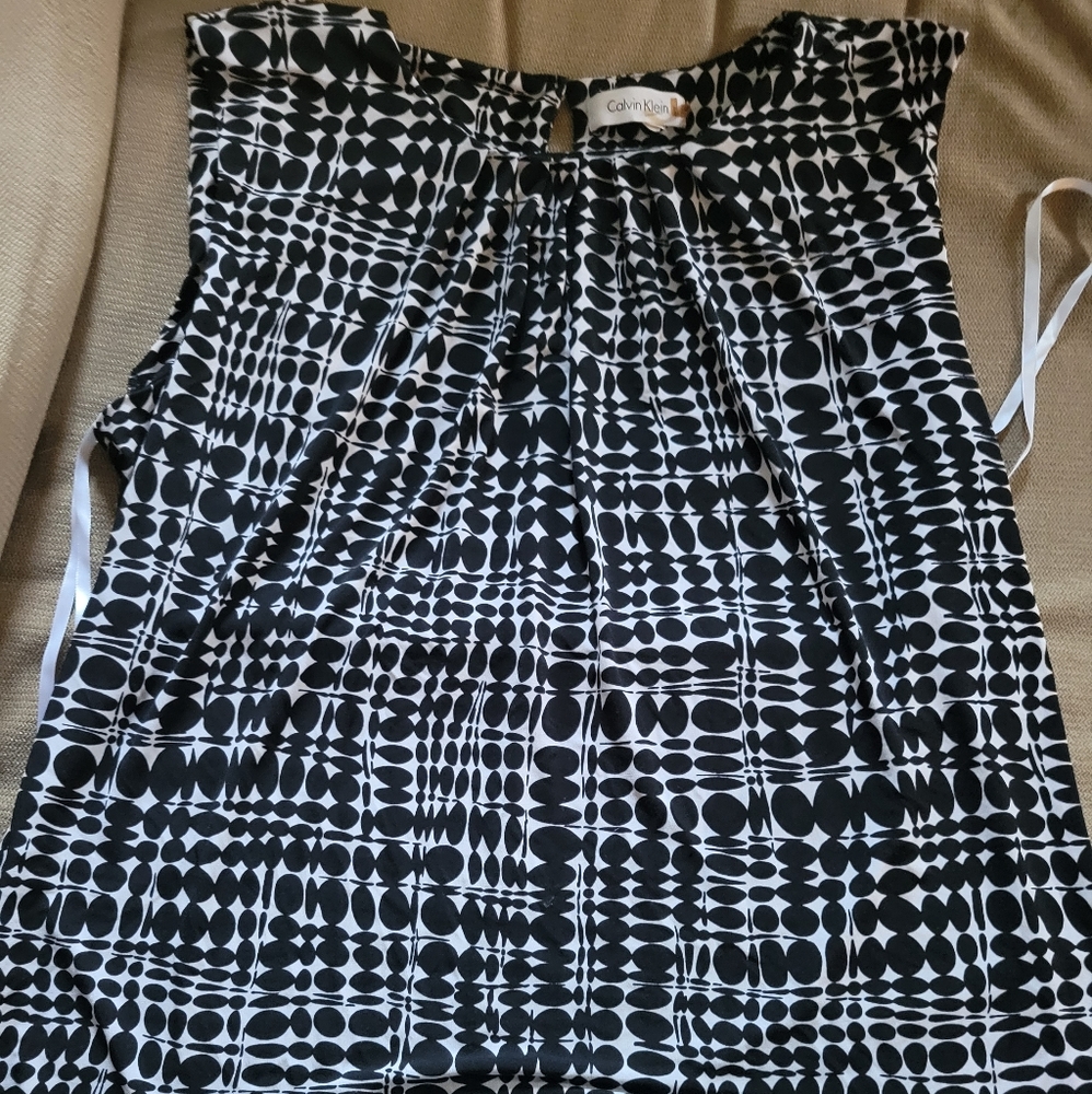 Calvin Klein XL blouse,  with keyhole back.